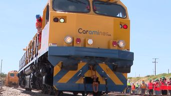 mtop comienza las pruebas de las locomotoras del ferrocarril central