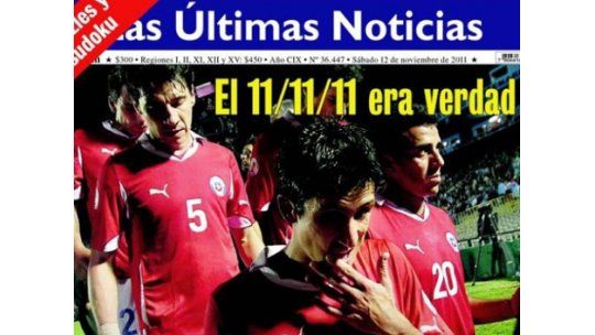 La prensa chilena castigó a su selección tras derrota