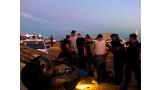 Persecución, tiroteo y vuelco en Malvín