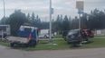 Siniestro grave en ruta 5 y camino Fouquet. Foto: Policía Caminera.&nbsp;
