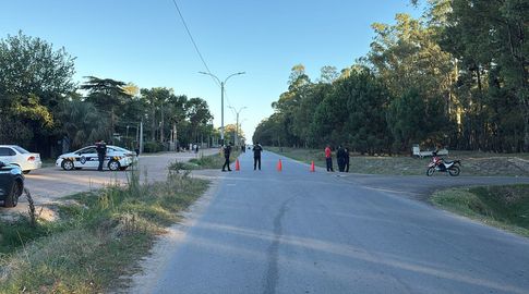 Foto: Subrayado. Homicidio en Parque Carrasco, Canelones.