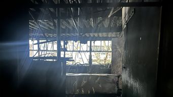 asi quedo el club trouville: el dia despues del incendio en la parrillada y el salon rojo