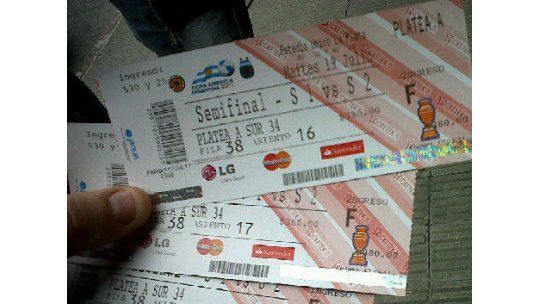 Entradas para Uruguay-Perú sólo se venderán en Buenos Aires