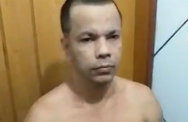 Baixinho al natural tras sacarse el disfraz. 