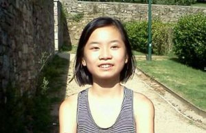 Una de las últimas fotos de Asunta. Tenia 12 años en el momento de su muerte 