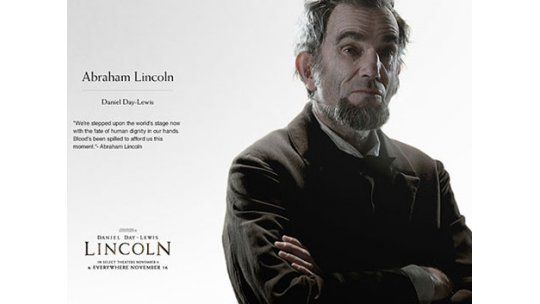 Lincoln, de Steven Spielberg, favorita para ganar Oscar 2013