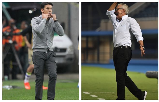 Mauricio Larriera y Gregorio Pérez, dos generaciones de técnicos, dos estilos de juego diferentes