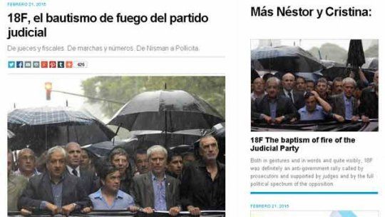 sitio web de la presidenta cristina fernandez