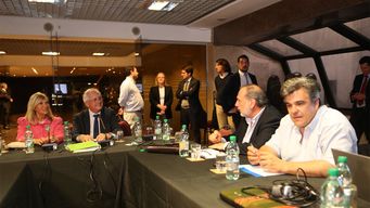 bancada de la coalicion se reunio con saldain por el anteproyecto de reforma de la seguridad social