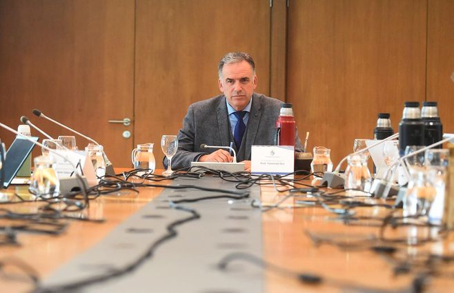 Presidente Orsi en el Consejo de Ministros de este viernes 26 de junio. Foto: FocoUy