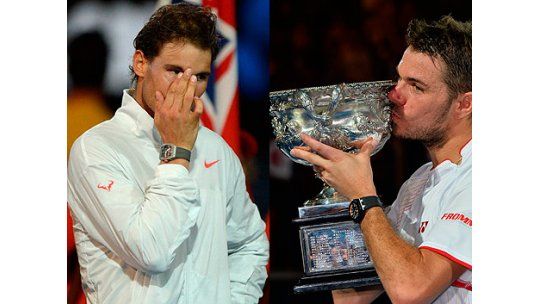 Australia: Wawrinka sorprendió y le ganó la final a Nadal