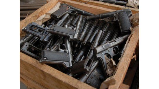 Gobierno canjea armas por ceibalitas o bicicletas