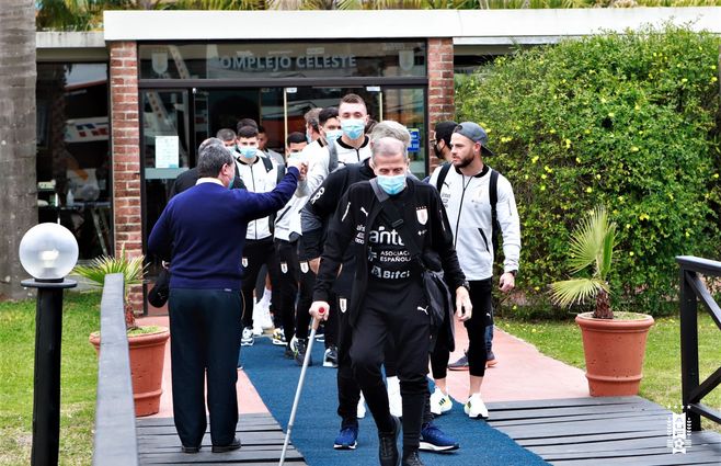 Foto: Twitter Selección Uruguaya