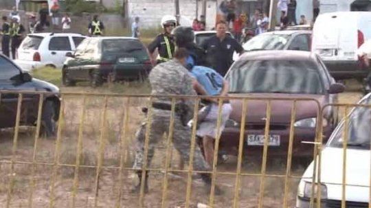 cerro hinchas violentos