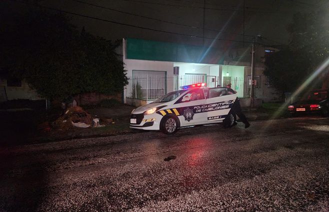 Homicidio en Santa Lucía.&nbsp;