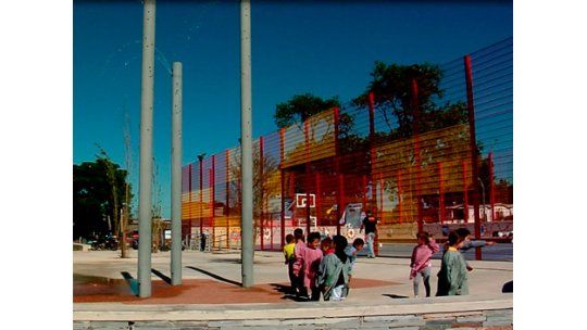 La plaza más cara de Montevideo, en el barrio más pobre