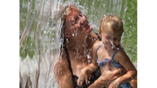 Fin de semana playero, con calor cada vez más sofocante