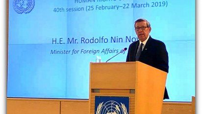 uruguay cuestiono bloqueo de maduro a guaido en el parlamento