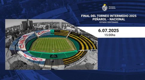 Todos los detalles del operativo policial por la final del Torneo Intermedio en el Centenario