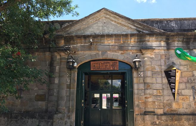 El regimiento Nª 5 de Tacuarembó. En la parte de su predio donde se mantenían las presas políticas, actualmente funciona la Casa de la Cultura.&nbsp;