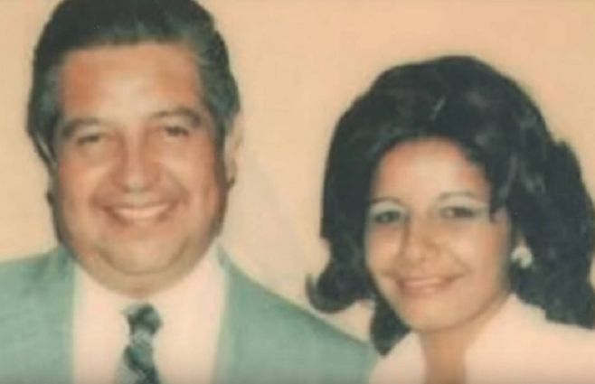 Adriana Rivas y su jefe El Mamo Contreras, creador del sistema de espionaje a opositores durante el régimen de Pinochet.