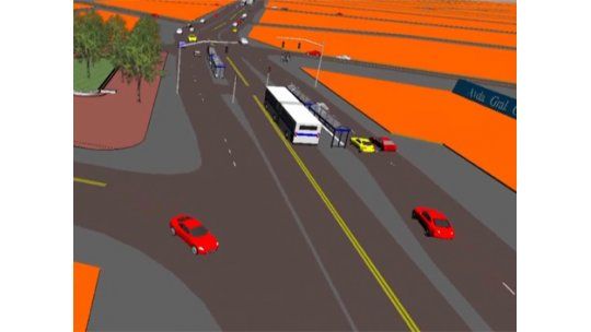 Iniciaron obras para carril exclusivo para buses en Agraciada