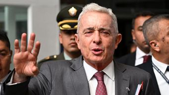 Álvaro Uribe. Foto: AFP