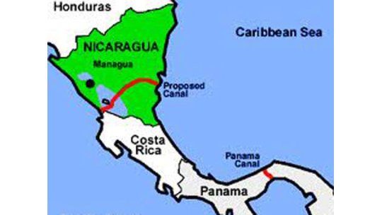 China construirá el multimillonario gran canal de Nicaragua