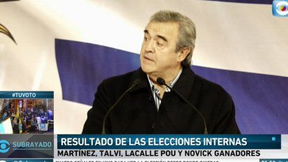 larranaga se paro como un combatiente blanco y ahora va por el plebiscito