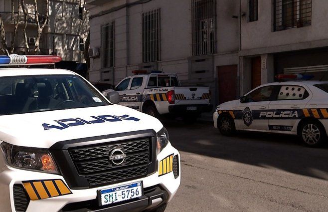 Foto: Subrayado. Policía en Parque Rodó.