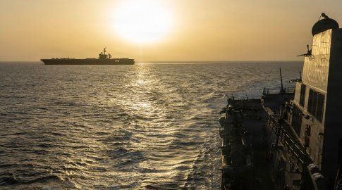 Foto: Armada de EEUU vía AFP. Foto: Armada de EEUU vía AFP.