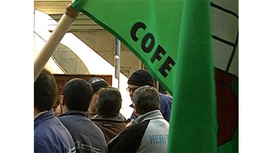 Paro en la administración central y en Salud Pública