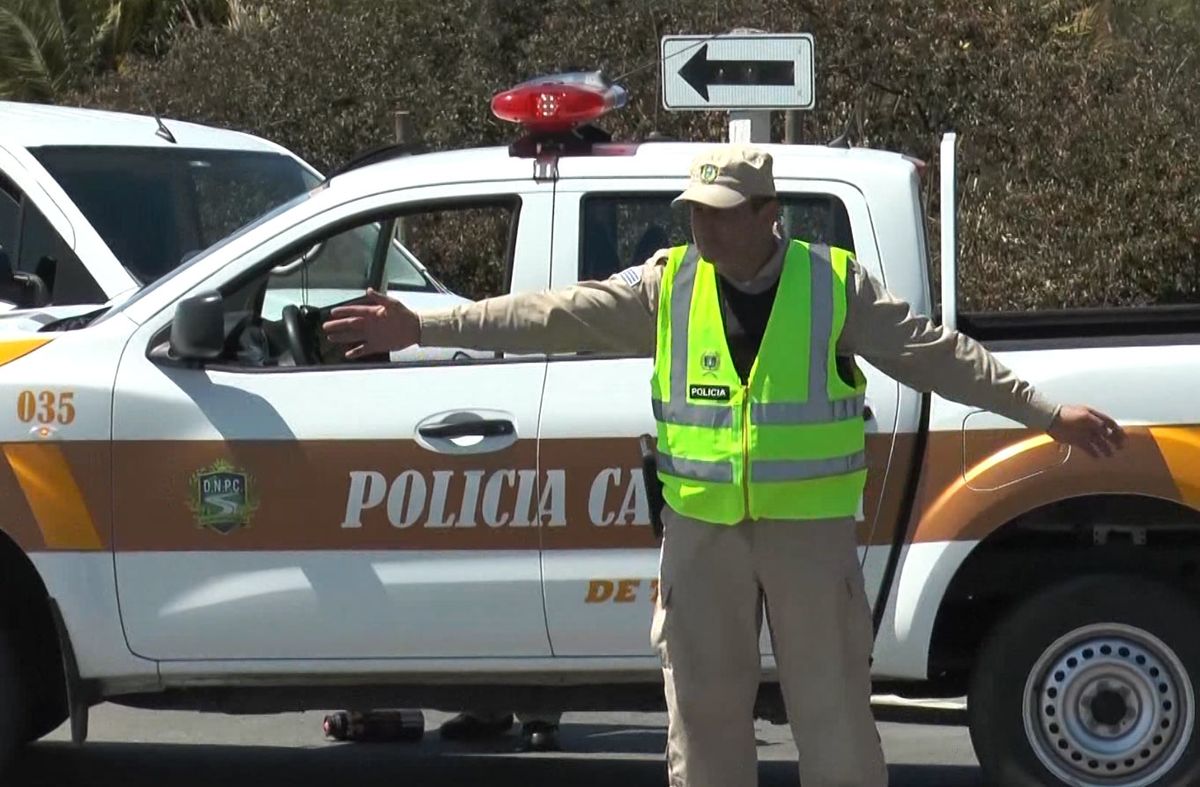 Volcó un ómnibus con pasaje completo en el kilómetro 242 de la ruta 3, en Flores