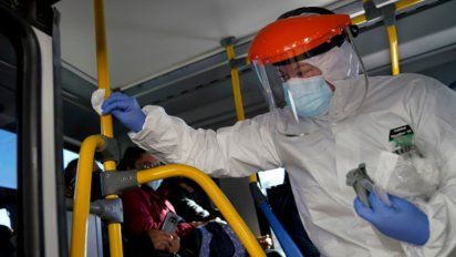 detectan trazas de covid en casi 12% de los omnibus analizados