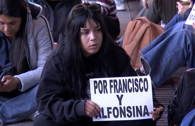 cartel alfonsina y francisco