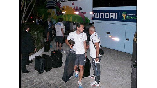 La celeste ya está en Fortaleza, a la espera del debut del sábado