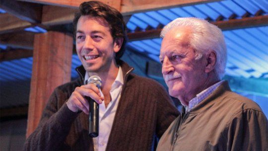 Juan Sartori junto a Alem García.