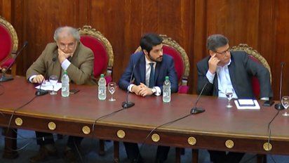 fiscal de corte, un penalista y el comisionado de carceles piensan estrategias para seguridad