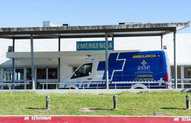 Foto: Presidencia. Emergencia del hospital de Rocha.&nbsp;