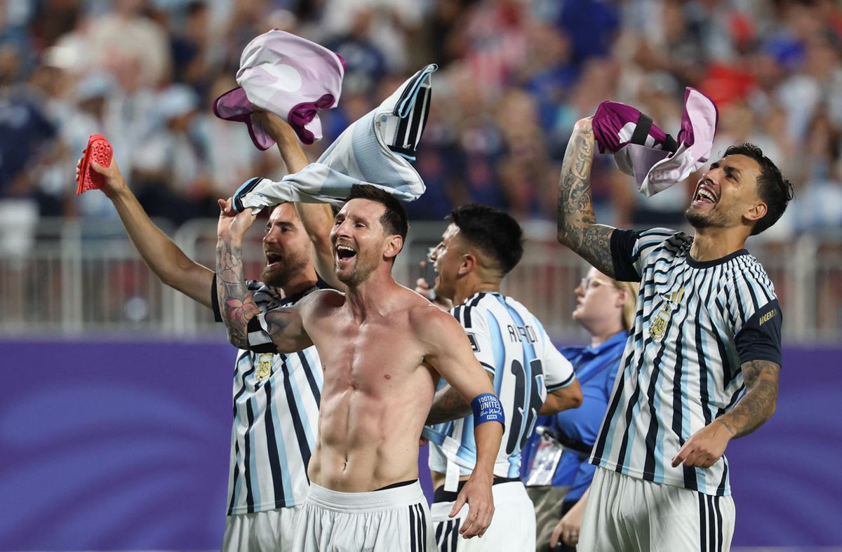 Argentina venció 3-1 a Suiza en el alargue y se enfrenta a Inglaterra en las semifinales