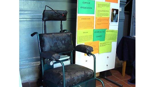 Estudiantes de Paysandú crearon silla de ruedas activada por voz
