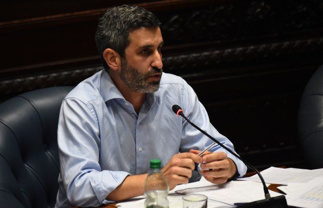 Foto: FocoUy. Daniel Caggiani, senador del FA.