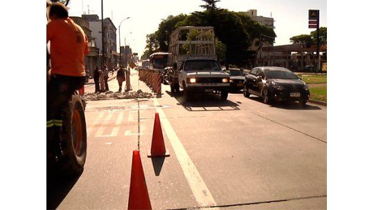 Por obras viales se altera la circulación en grandes avenidas
