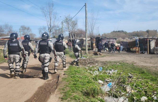 Foto: Subrayado. Allanamientos en la tarde de este martes.