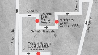 asi es el recorrido del cortejo funebre con los restos del expresidente jose mujica