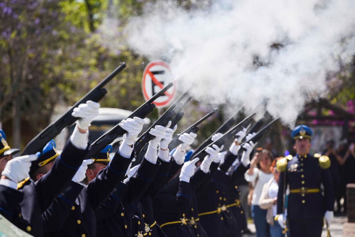 Montevideo, Uruguay, 20/11/2023Ceremonia de reconocimiento en el Día del Policía Caído en Cumplimiento del Deber.