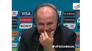 Periodista brasileño a Sabella: “decime que se siente”