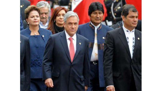 Mujica participó de la asunción de Humala en Perú