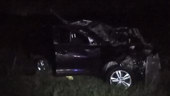 despiste y vuelco fatal en progreso: un hombre de 63 anos perdio la vida