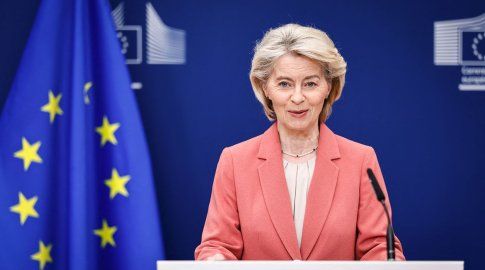 La Unión Europea comenzará a aplicar de forma provisoria el acuerdo con el Mercosur, dijo Ursula von der Leyen. Foto: AFP